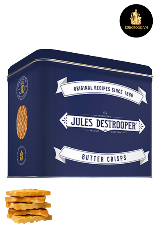 Bánh Bỉ Jules Destrooper Butter Crisps - EU
