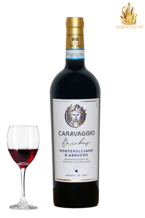 Caravaggio Bacchus Montepulciano D'Abruzzo – Tinh hoa nghệ thuật và rượu vang Ý