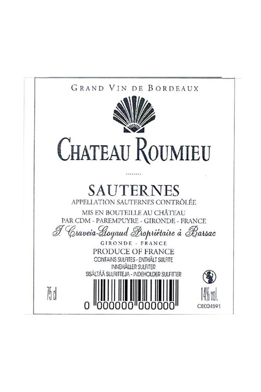 Château-Roumieu-Sauternes-back