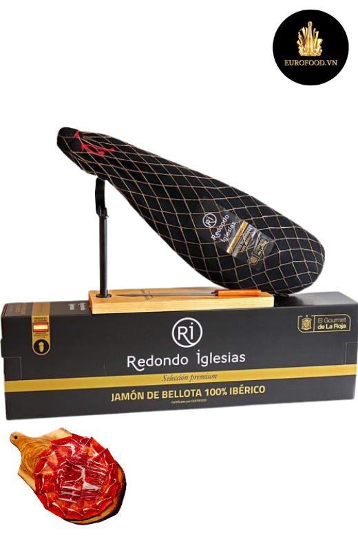 Đùi Heo Muối Redondo Iglesias Kit Jamón De Bellota 100% Ibérico - EU
