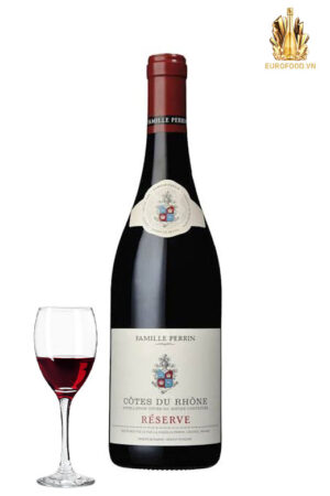 Famille Perrin Côtes-du-Rhône Réserve Rouge – Nét cuốn hút cổ điển của Rhône