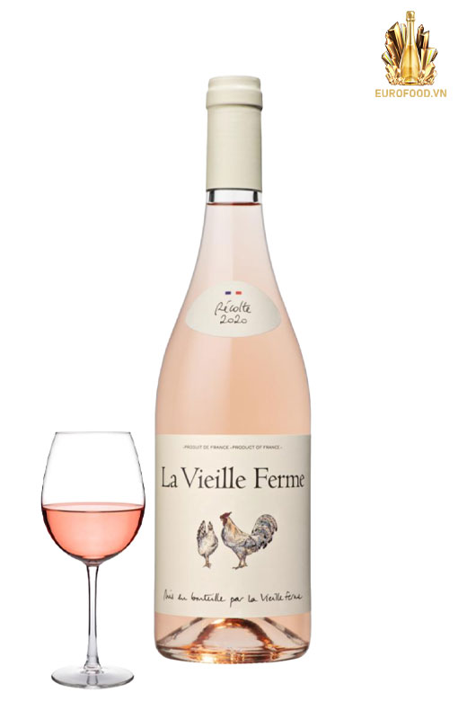 La Vieille Ferme Rosé – Vang Con Gà Tươi Mát Từ Famille Perrin