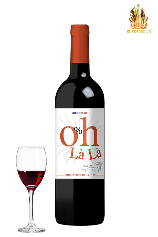 Oh Là Là - Vang đỏ không cồn mang phong vị Médoc thanh lịch Oh Là Là - Vang đỏ không cồn mang phong vị Médoc thanh lịch