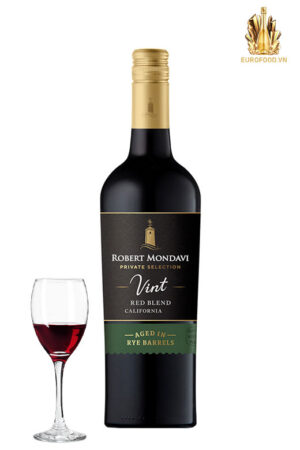 Robert Mondavi Private Selection Vint Red Blend Aged In Rye Barrels - sắc thái mới mẻ của vang đỏ California