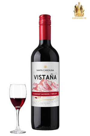 Santa Carolina Vistana Cabernet Sauvignon Merlot – nét hài hòa dễ cảm nhận của vang đỏ Chile