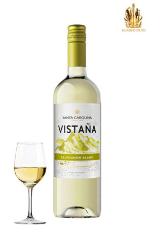 Santa Carolina Vistana Sauvignon Blanc – Vang Trắng Chile Tươi Mát