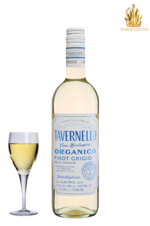 Tavernello Organico Pinot Grigio Delle Venezie – Vị Ý thanh lịch trong từng ly vang