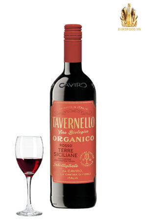 Tavernello Organico Rosso Terre Siciliane – Vang đỏ Sicily đầy cuốn hút