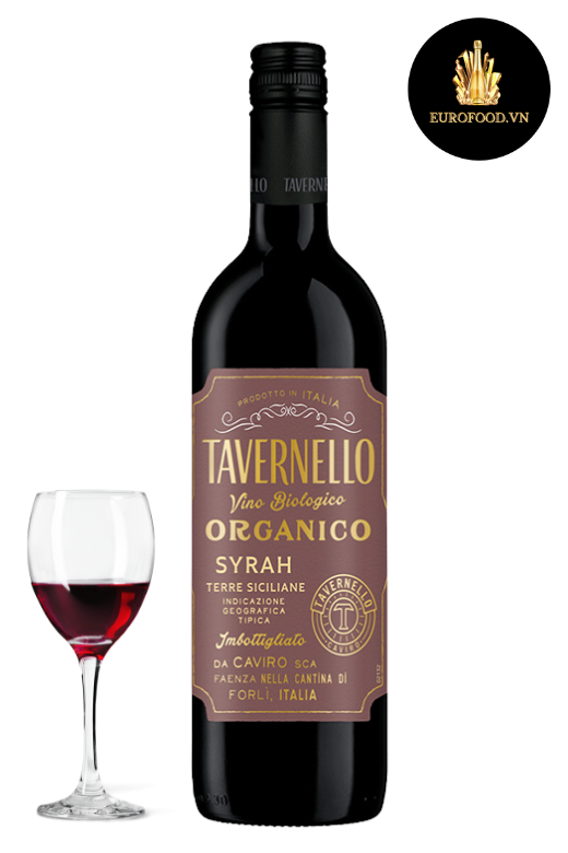 Tavernello Organico Syrah Terre Siciliane 2025