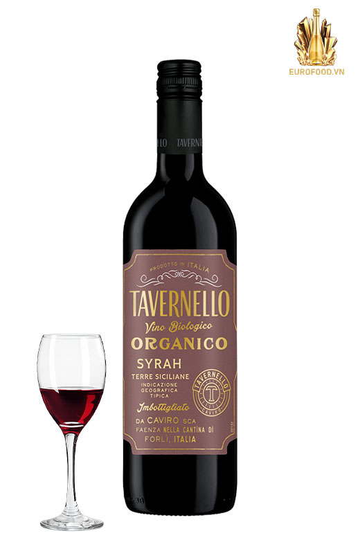 Tavernello Organico Syrah – Nét quyến rũ đậm đà từ miền Nam nước Ý Tavernello Organico Syrah – Nét quyến rũ đậm đà từ miền Nam nước Ý