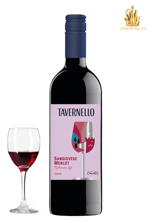 Tavernello sangiovese merlot rubicone 2025