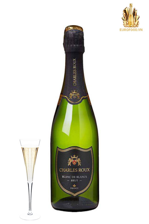 Veuve Ambal Charles Roux Blanc De Blancs - Nét tươi trẻ từ vang sủi Pháp