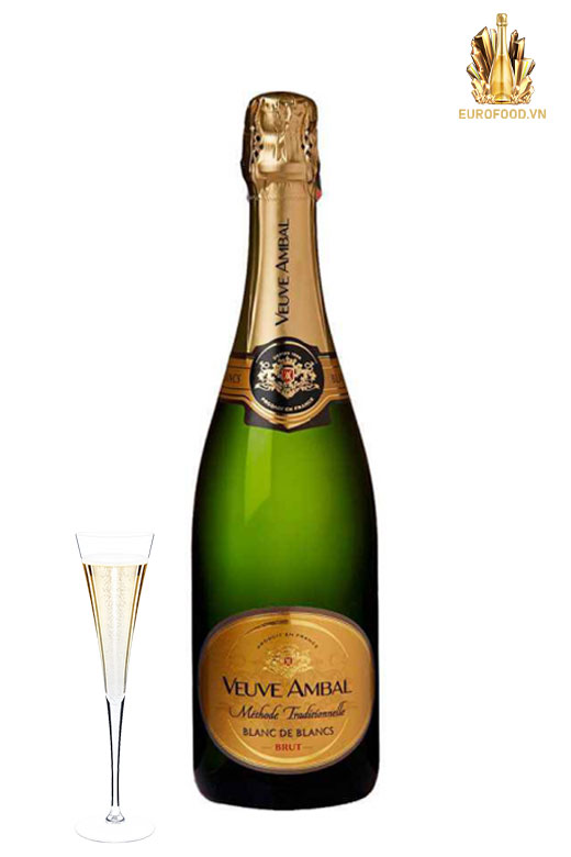 Veuve Ambal Méthode Traditionnelle Blanc De Blancs - phong vị Champagne từ vùng Bourgogne