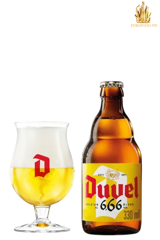 Bia Duvel Blon 666 - Bia Bỉ