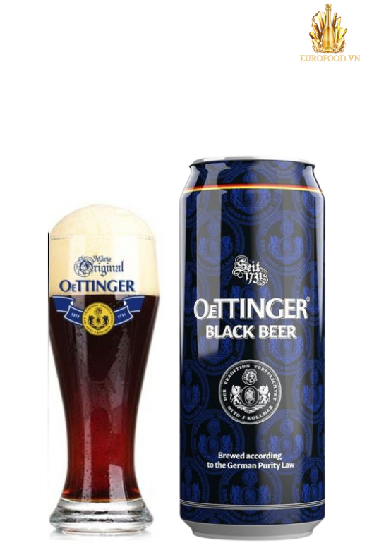 Bia Oettinger Black Beer - Bia Đức