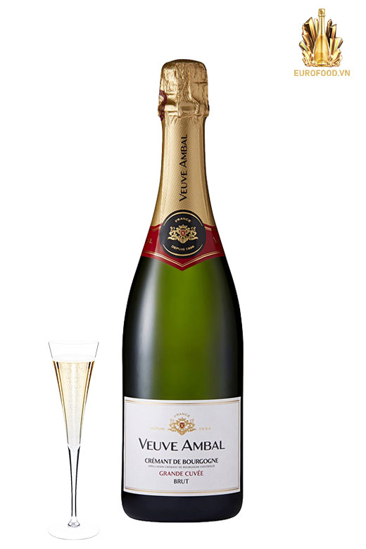 Veuve Ambal Crémant De Bourgogne Grande Cuvée Brut - nét thanh lịch trong từng dư vị