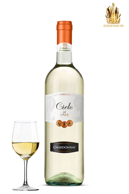 Cielo Chardonnay Veneto IGT – Vang trắng Ý mềm mại, tinh tế