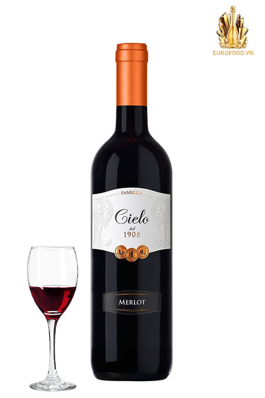 Cielo Merlot Veneto IGT – Vang đỏ Ý tròn đầy, dễ thưởng thức