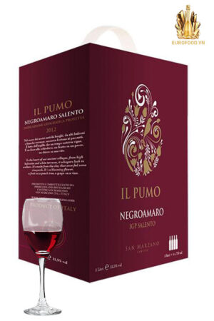 IL Pumo Negroamaro BIB – Rượu vang bịch Ý đậm đà, mềm mại