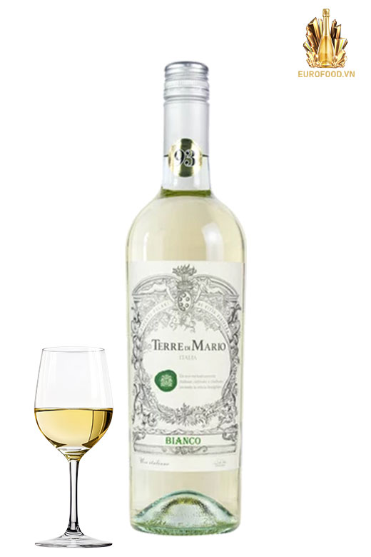 Terre di Mario Bianco – Vang trắng Ý thanh mát, dễ thưởng thức
