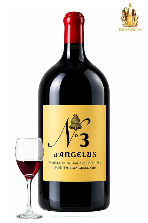 No3 d’Angelus Double Magnum – Khi tinh hoa Bordeaux hiện diện trong một thiết kế ấn tượng